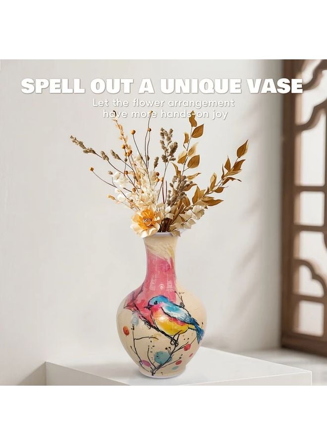 موديل إناء ثلاثي الأبعاد SH1696 طائر إناء زهور فريد للكبار ديكور للمنزل والمكتب هدية - Image 5